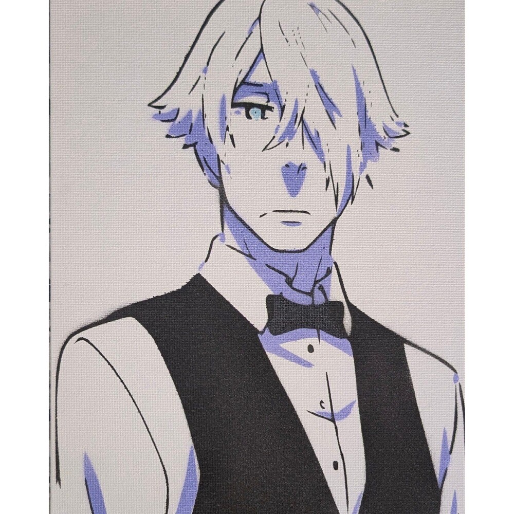 Death Parade Spray Art Piece